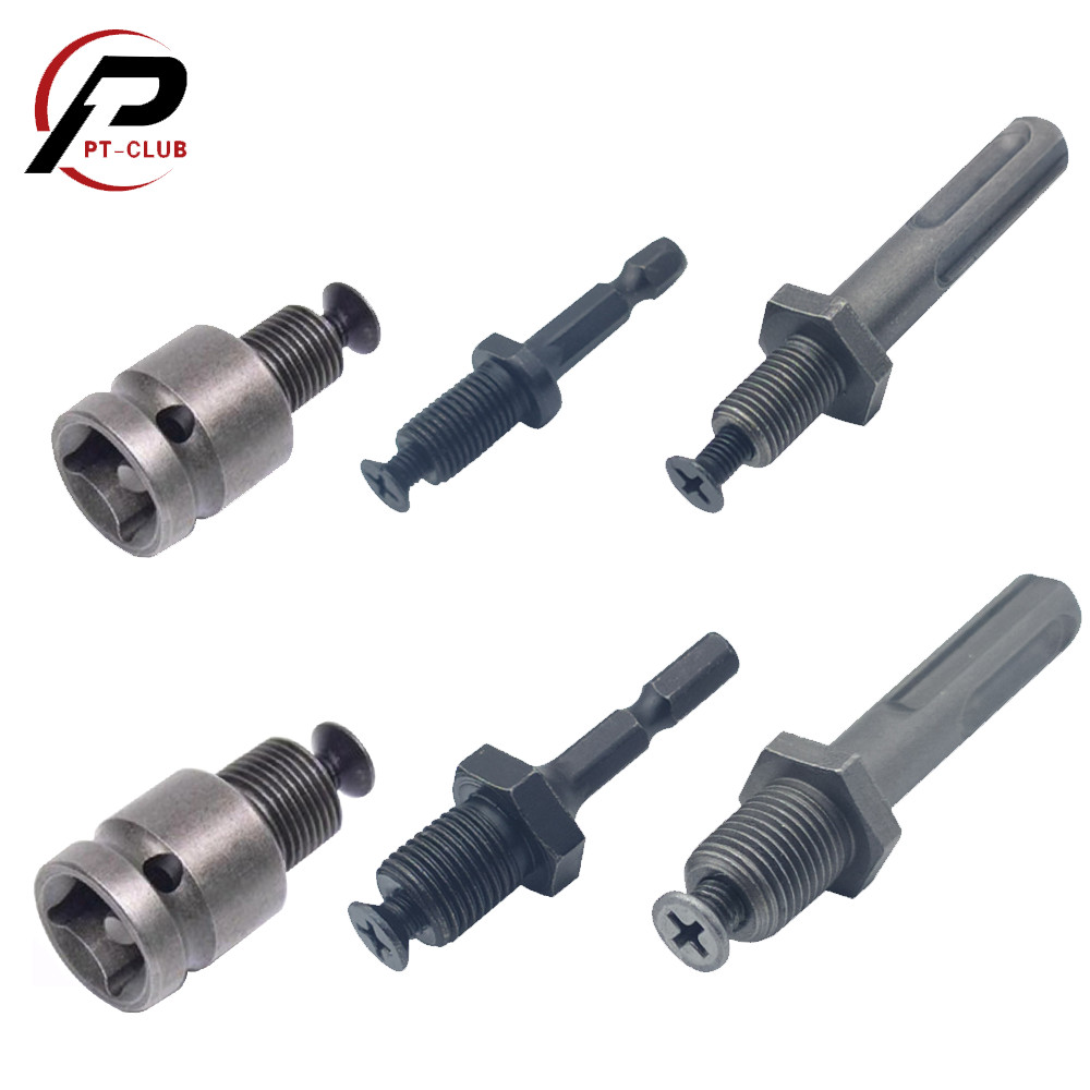 1/2"-20UNF / 3/8''-24UNF Thread Quick Change Adapter For Impact Wrench Conversion SDS-Plus / Hex / S