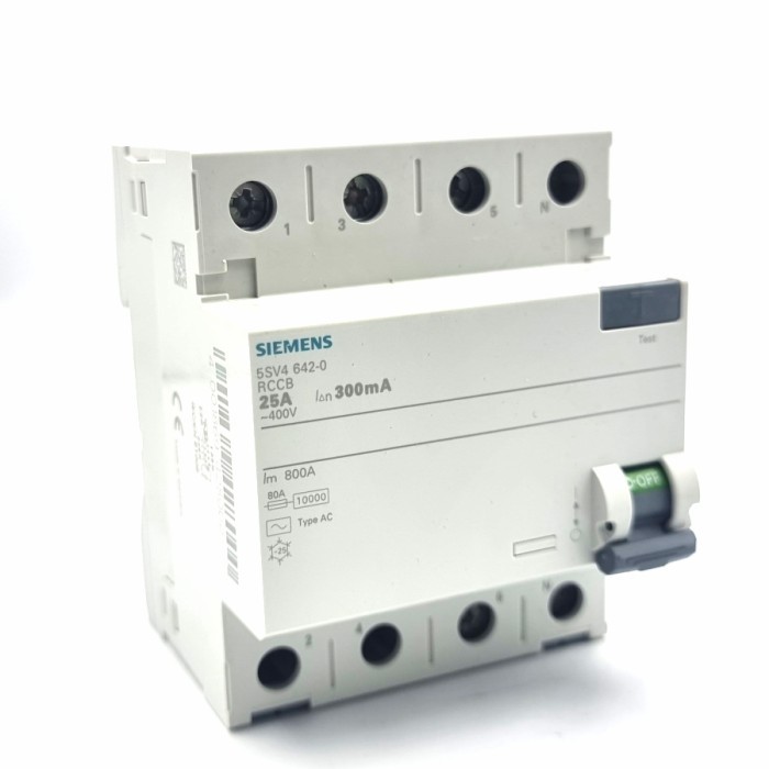 HM99 siemens 5SV4 642-0 25A 300mA RCCB