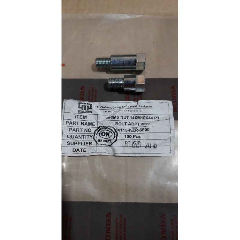 BAUT SAMBUNGAN SPION HONDA VARIO 125 150 ORIGINAL