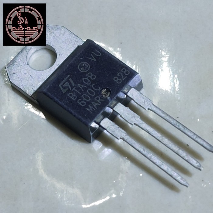 BTA08-600C To-220 BTA08600C BTA 08 600 Volt Triac Transistor 8A 600V SCR ST Triacs - 5 pcs