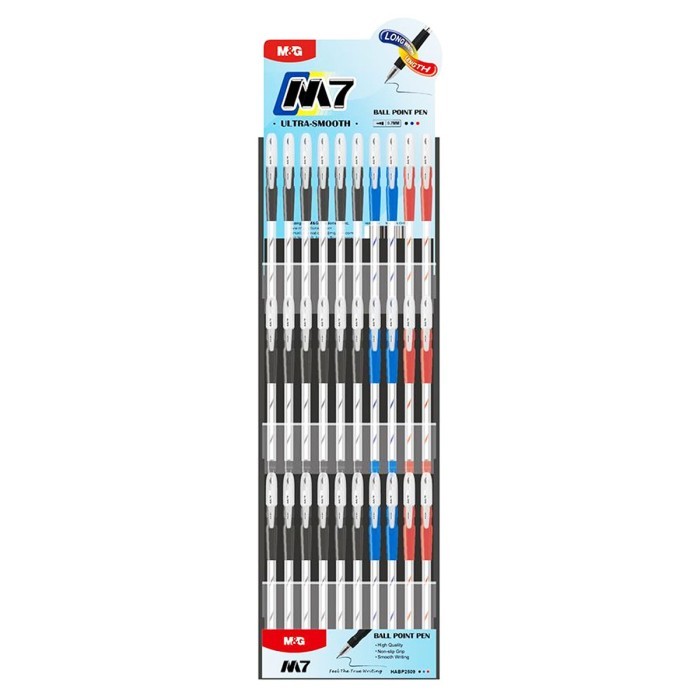 

Ballpoint Gel SET M7 M&G HABP2509 Semi Gel Ball Pen 0.7mm