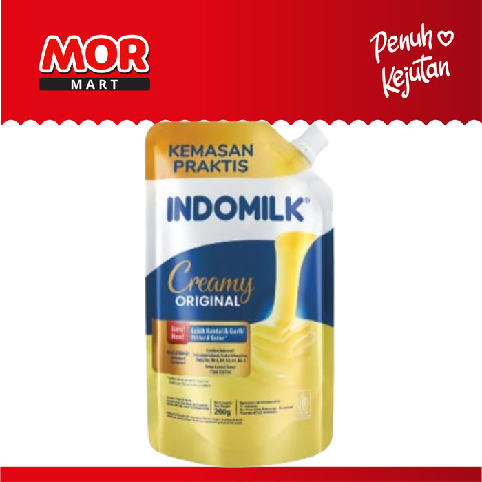 

INDOMILK Susu Kental Manis Putih Pouch 260ml