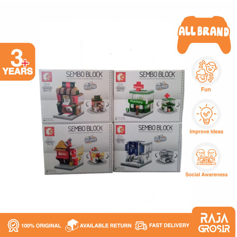 Brick/Sembo Block City Mall Series