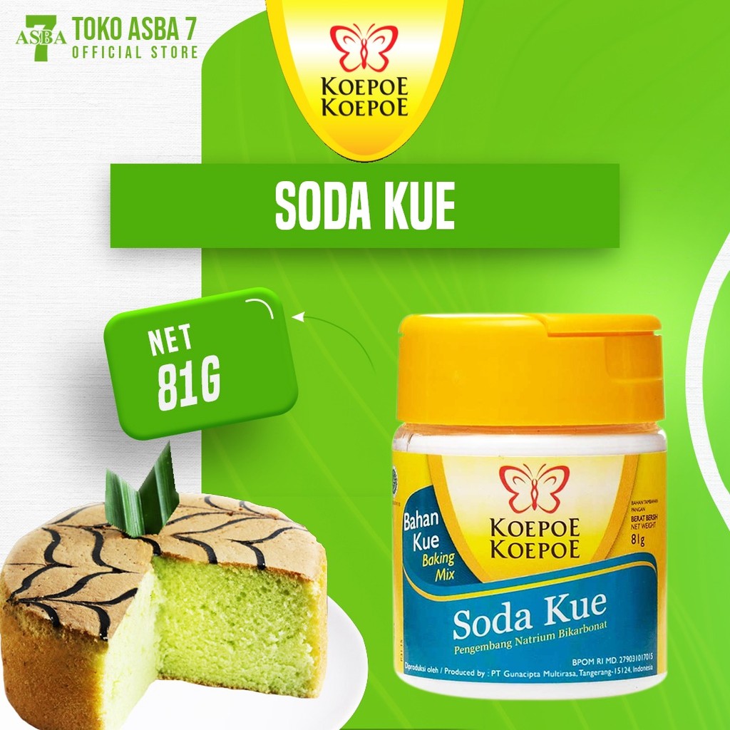 

KOEPOE KOEPOE BAKING SODA 81G