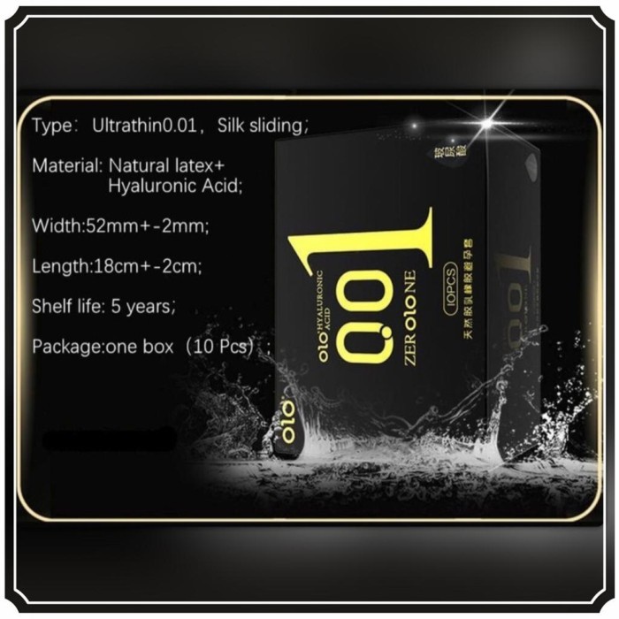 promo New Super Tipis Olo 001 Kondom Kondom Ultra Thin Olo 001