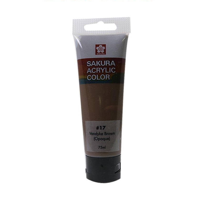 

Gramedia Surabaya - ACRYLIC SAKURA 75ML XAC75-17 VANDYKE BROWN