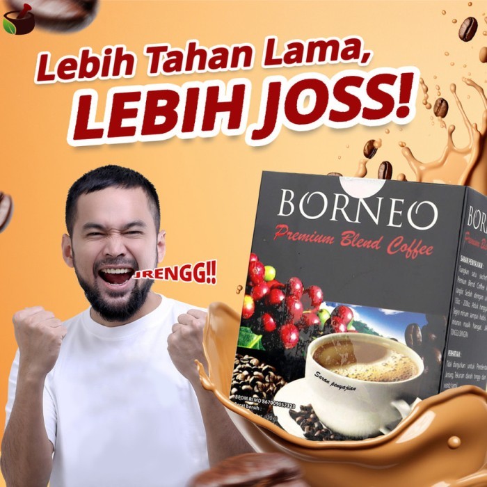 

Kopi Borneo Isi 5 sachet Membantu memelihara kesehatan dan stamina murah