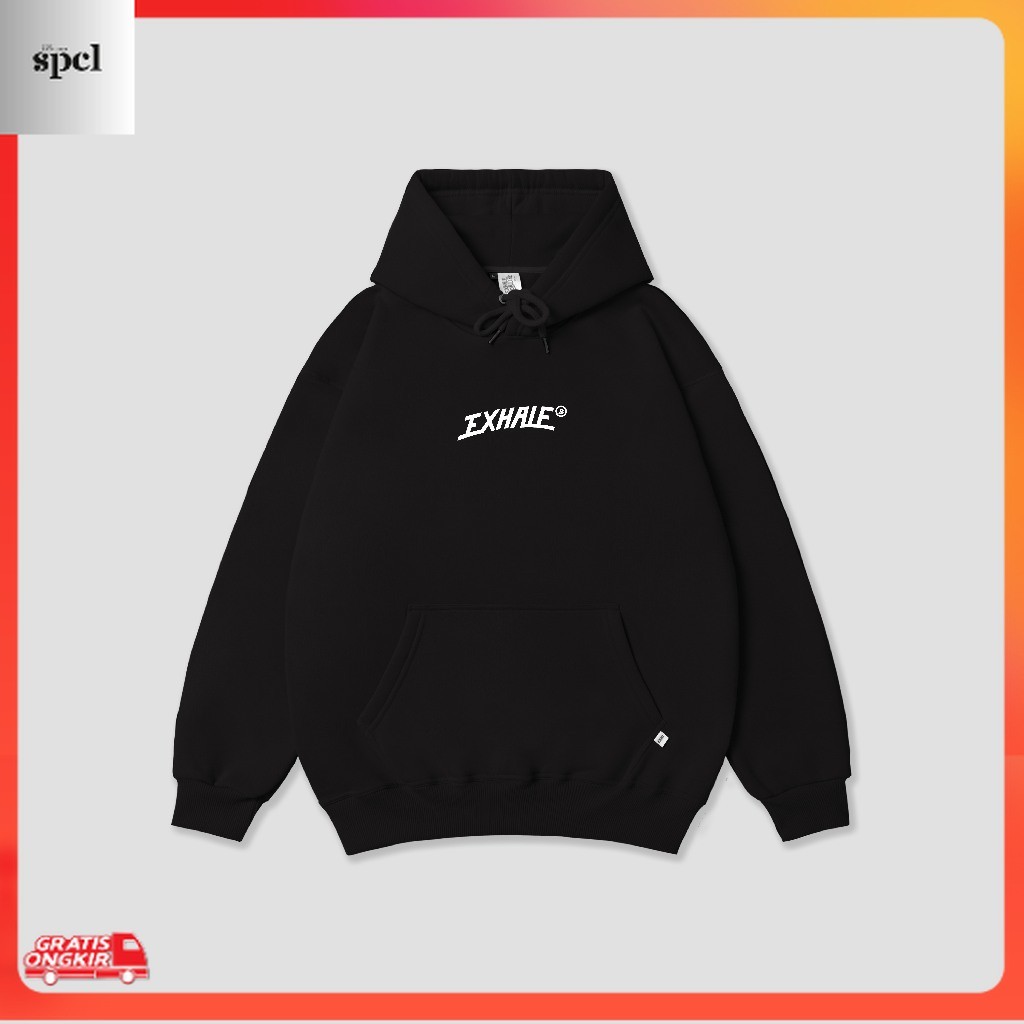 Kekinian / Hoodie Exhale Signature Black