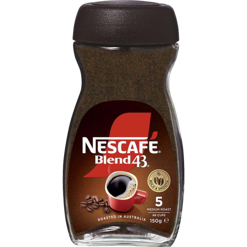 

Australia Nescafe Blend 43 Instant Coffee Medium Roast 150g