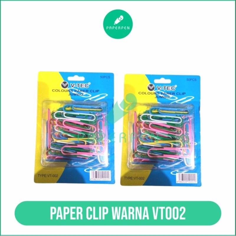 

[MS] PAPER CLIP WARNA VTEC VT002