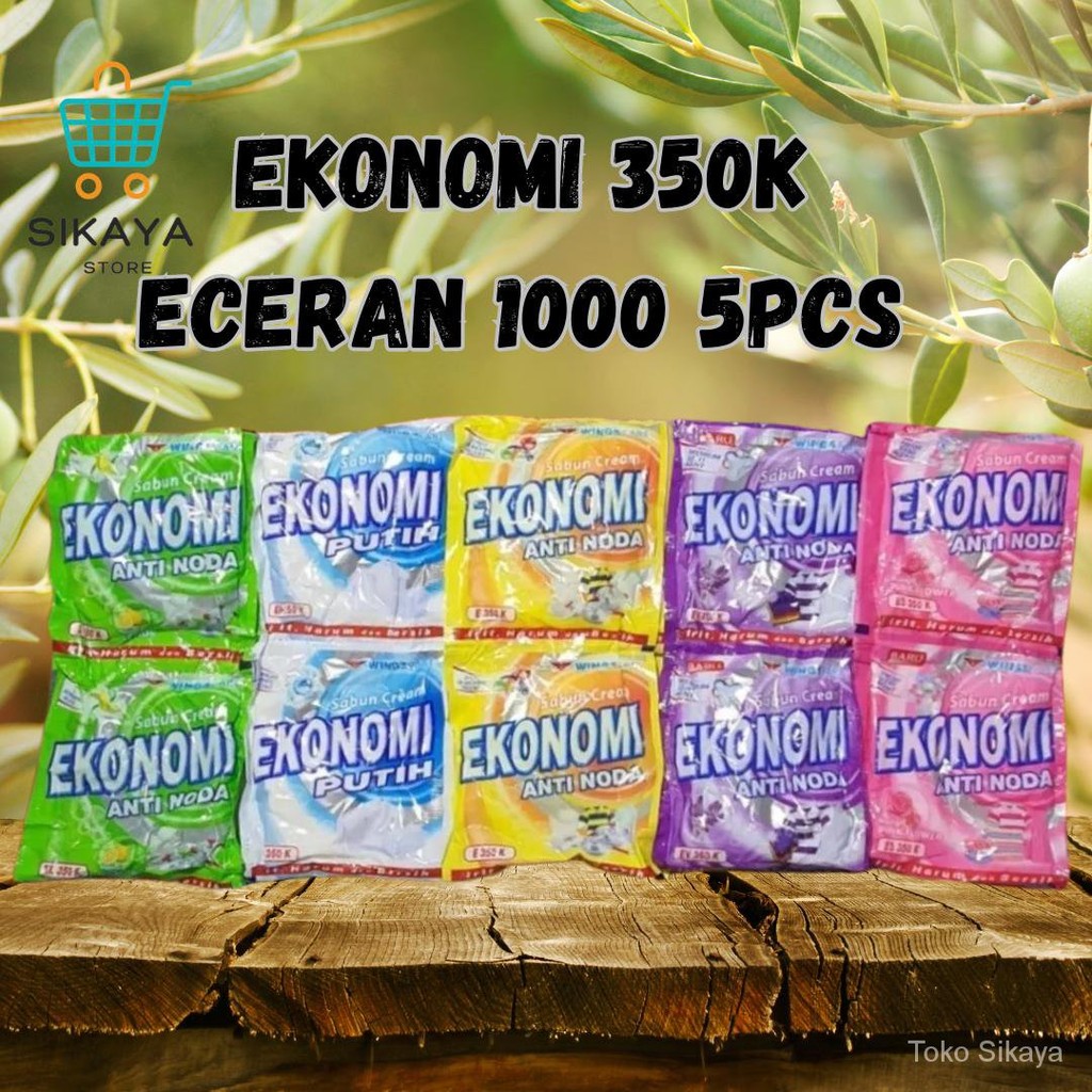

5PCS Sabun ekonomi 350k colek 1000