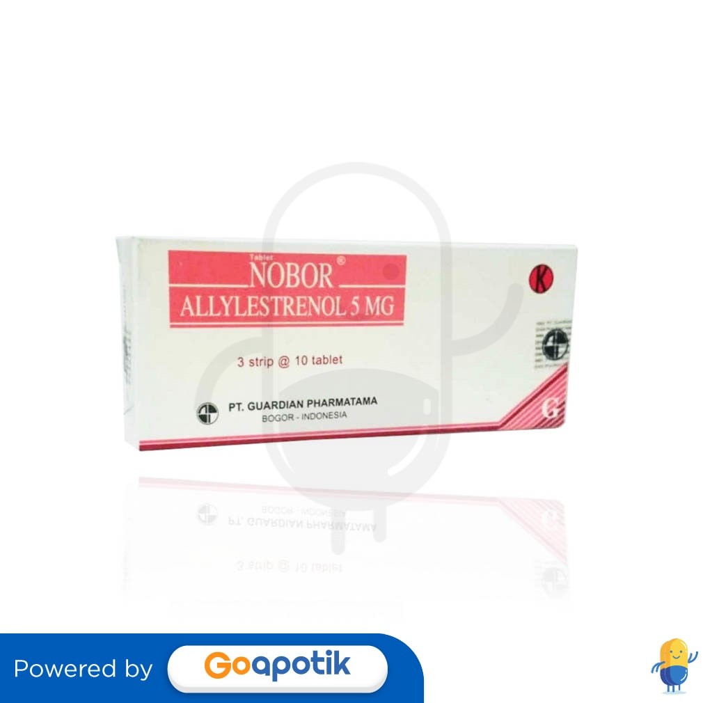 Nobor 5 Mg Box Isi 30 Tablet