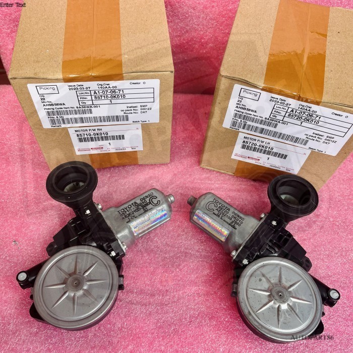 Motor regulator set power window kanan kiri inova old