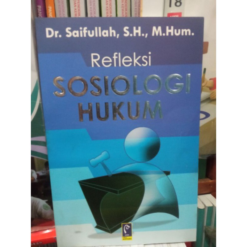 BUKU REFLEKSI SOSIOLOGI HUKUM