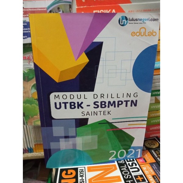 BUKU MODUL DRILLING UTBK - SBMPTN SAINTEK 2021