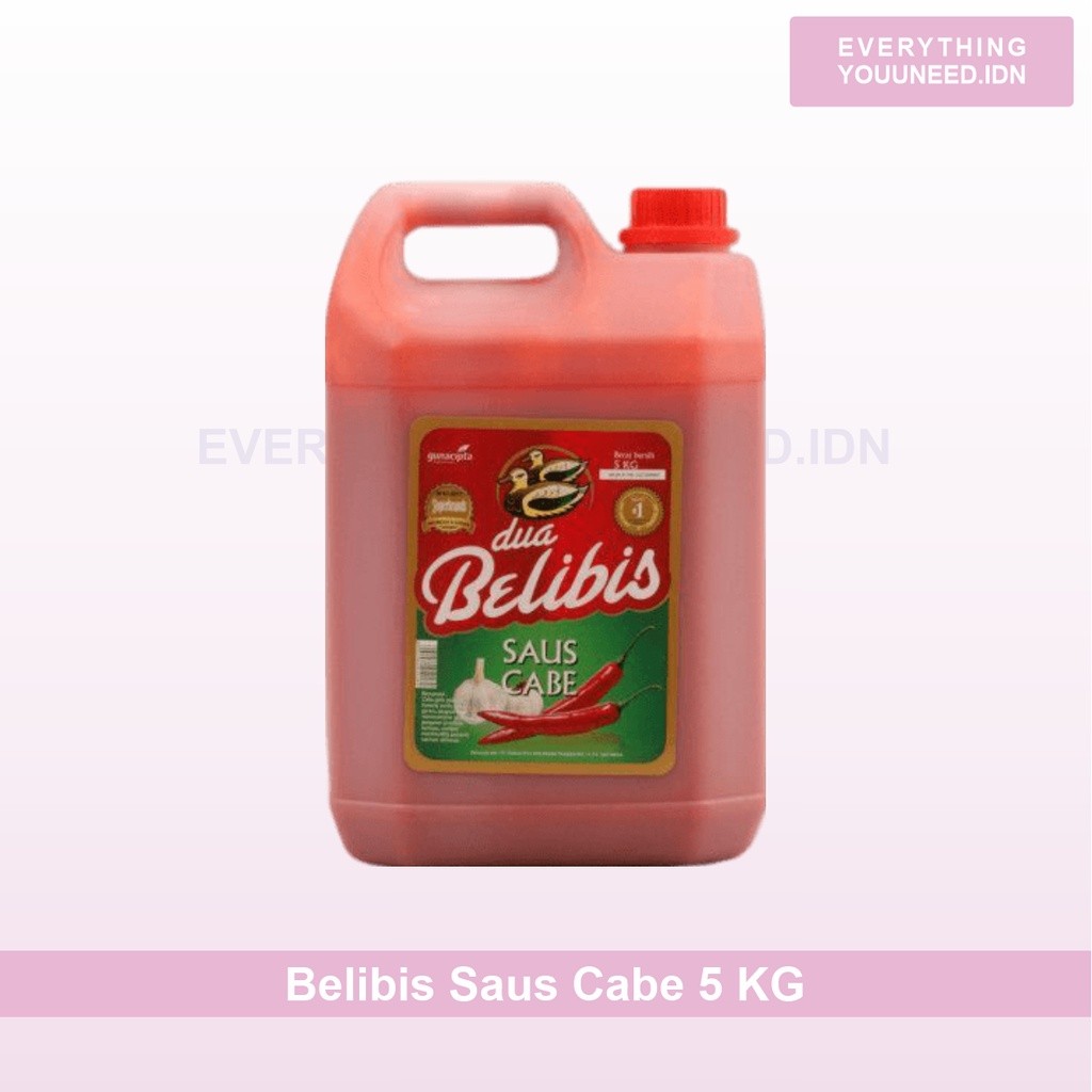 

Saus Cabe Dua Belibis 5 kg