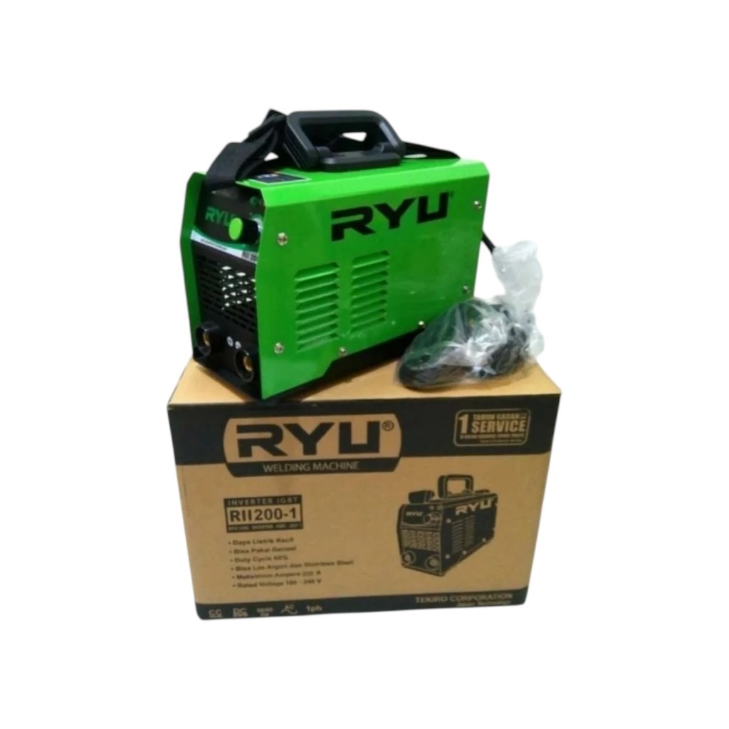 RYU MESIN INVERTER IGBT RII200-1/ RYU MESIN LAS IGBT 200 AMP