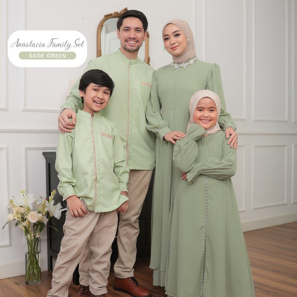 ANASTACIA FAMILY SET SAGE GREEN