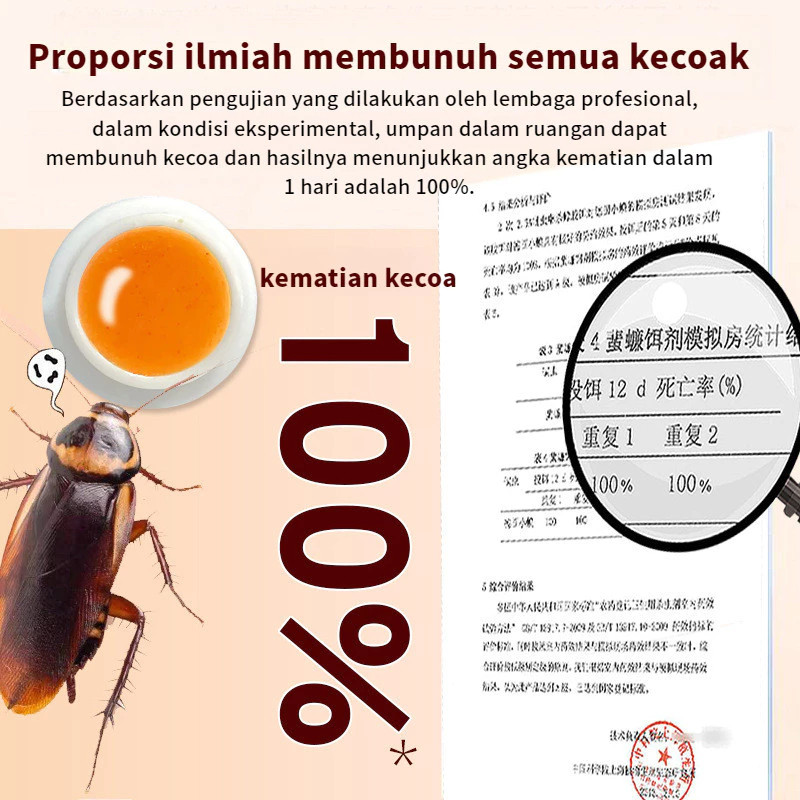Racun Kecoa 8 Pcs / Karton Perangkap Kecoa Pembasmi Kecoa Paling Anti Kecoa Perangkap Kecoa Mobil