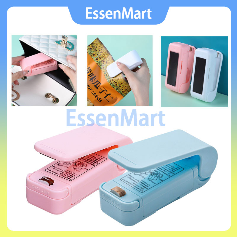 Hand Sealer Mini / Perekat Plastik Makanan / Kecil Hand Sealer / Mini Hand Sealer Portable / Perekat