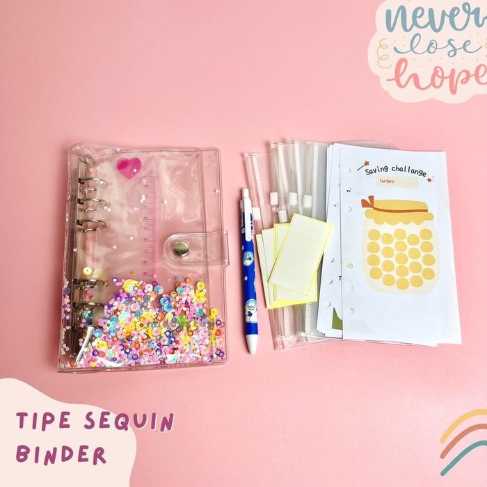 

best -PAKET HEMAT BINDER KEUANGAN SINKING FUND BUDGETING A6 6ring - Hemat Transparant