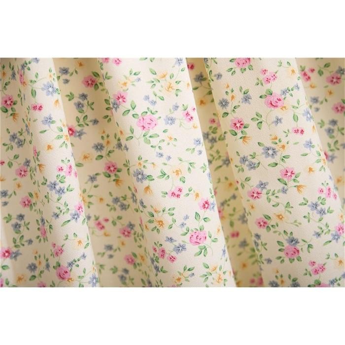 NEW -Kualitas Tinggi New Hitam Kuning Merah Muda Hijau Merah Biru Ungu Floral Midi Dress Korea Style