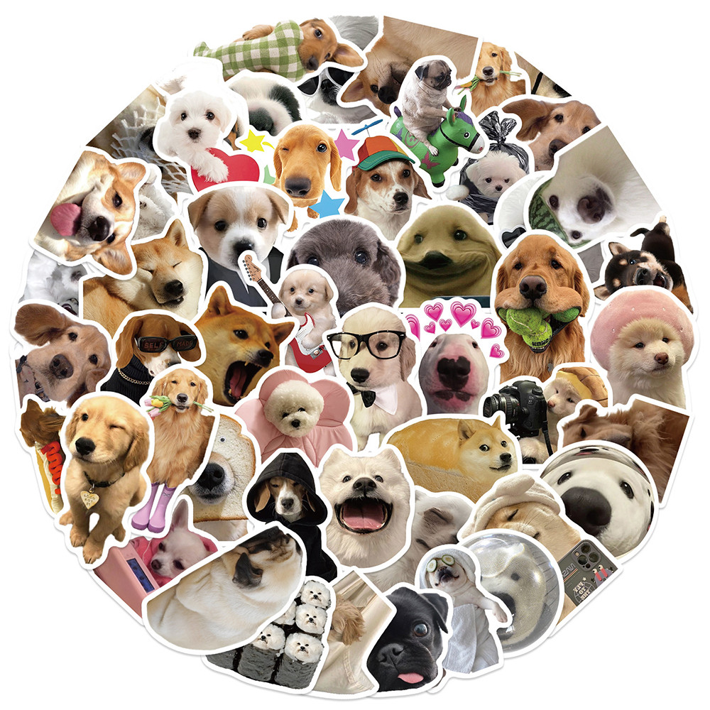 

10/30/50pcs Kawaii Cartoon Dogs Animal Meme Graffiti Stickers Funny Decals Diy Laptop Phone Bike Fridge Scrapbooking Sticker
