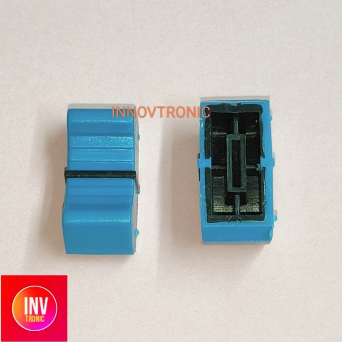 Knob Mixer Potensio Geser. Hijau. - Biru