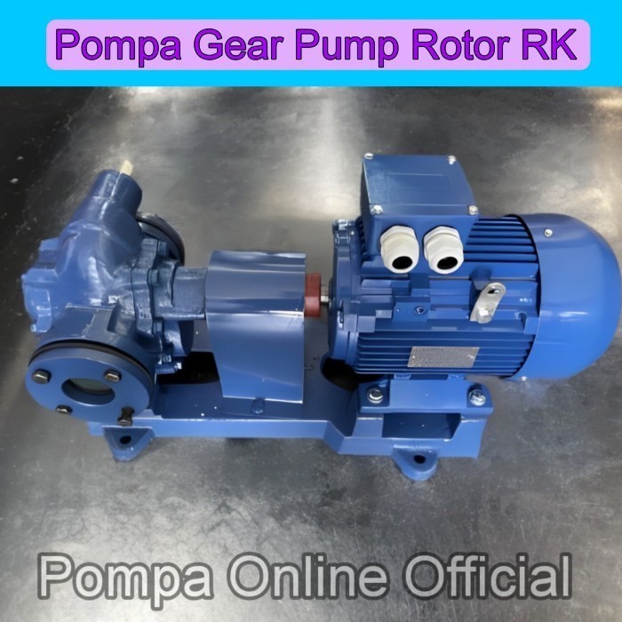 Gear Pump Rotor Rk 300 Motor 5,5Kw 7,5Hp 380V 6Pole