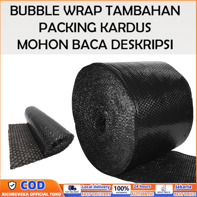 

Extra Bubble Wrap Packing / BubbleWrap Tebal / Plastik Gelembung Hitam