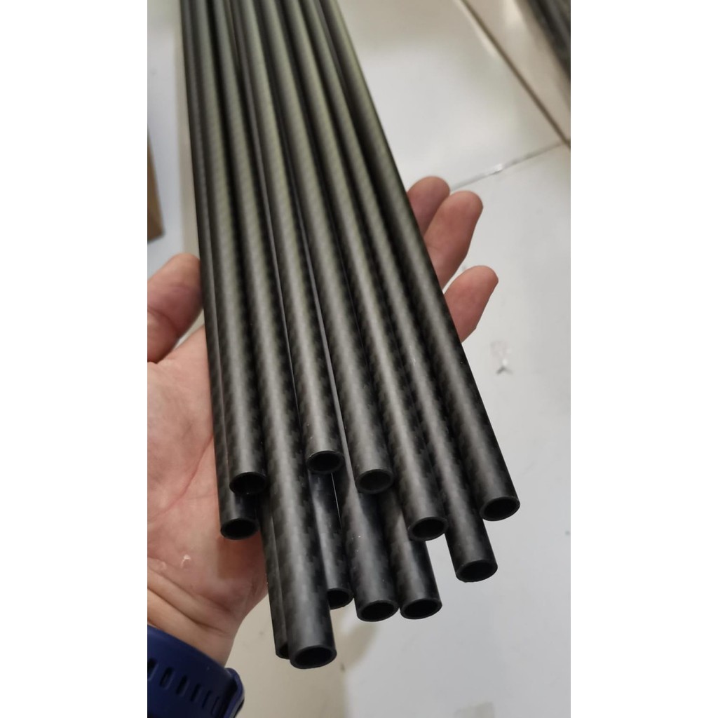 PART & TOOL 1meter Pipa karbon carbon 10x8mm 10mm x 8mm spar Carbon 3K Dof Doff RC