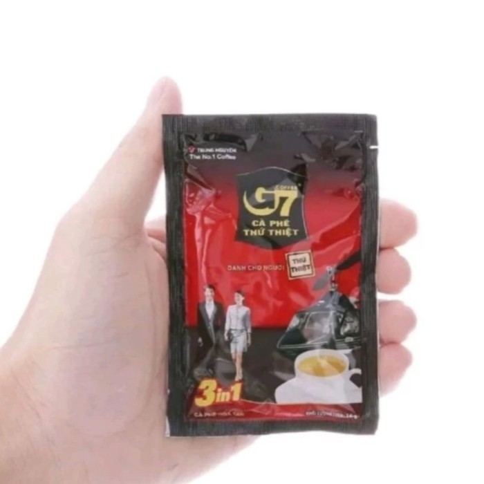 

kopi vietnam 3in1 Product Trung nguyen Vietnam G7 1pack isi 20sachet