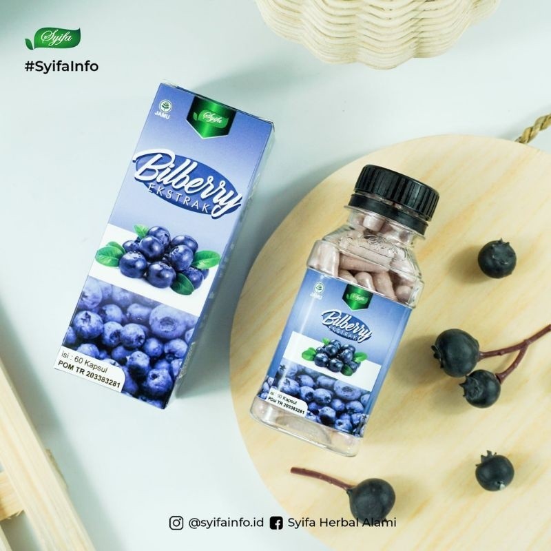 Ekstrak Bilberry Obat Mata Memperbaiki Kesehatan Mata & Fungsi Retina