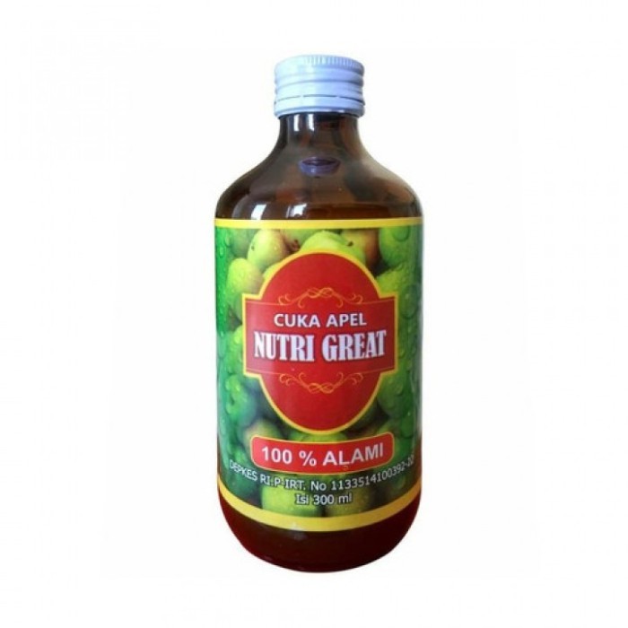 

Cuka Apel Nutri Great Murni 300 ml
