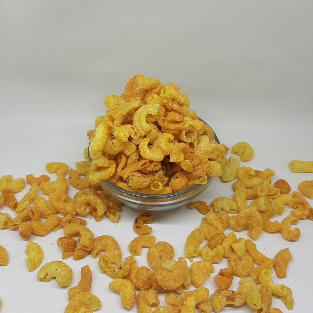 

Makaroni Bantet Asin Gurih / Makroni 250gram - Mang Meser