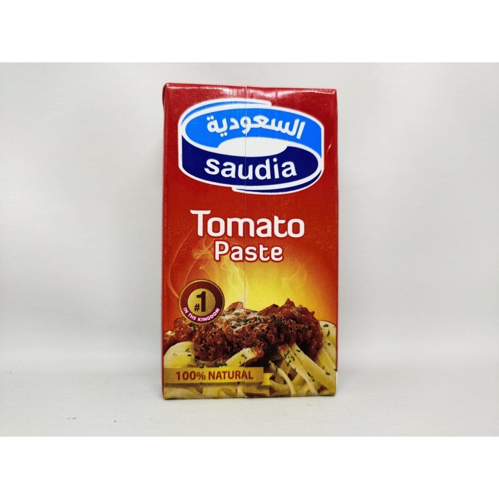 

Saudia Tomato Paste Saus Tomat Arab Saudi 135 Gr Original Organik Makanan Merah Masakan Bahan Pedas