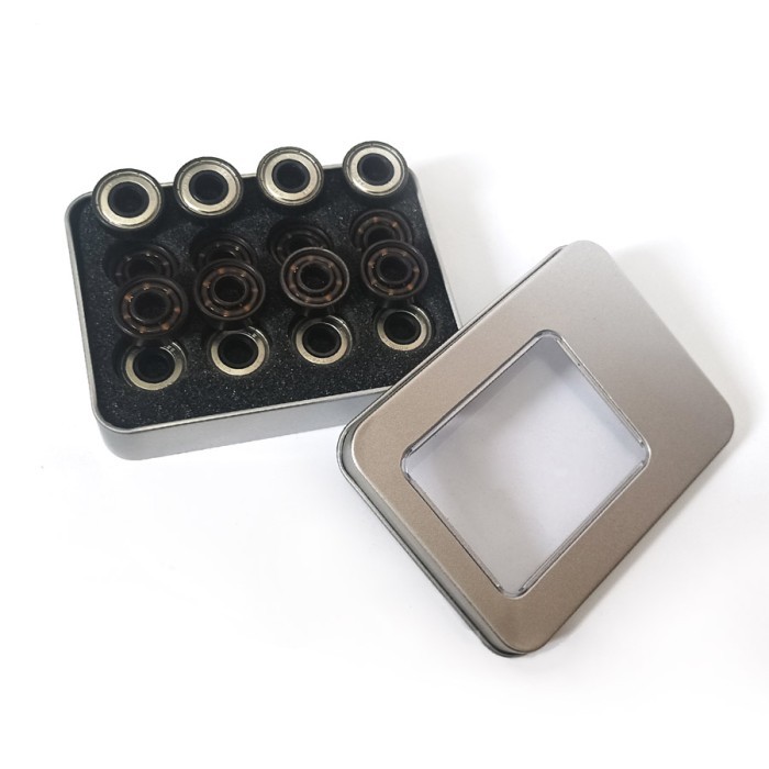 Terlaris - Original Bearing Roselle ILQ 11 pro Inline skate / Sepatu roda 16pcs