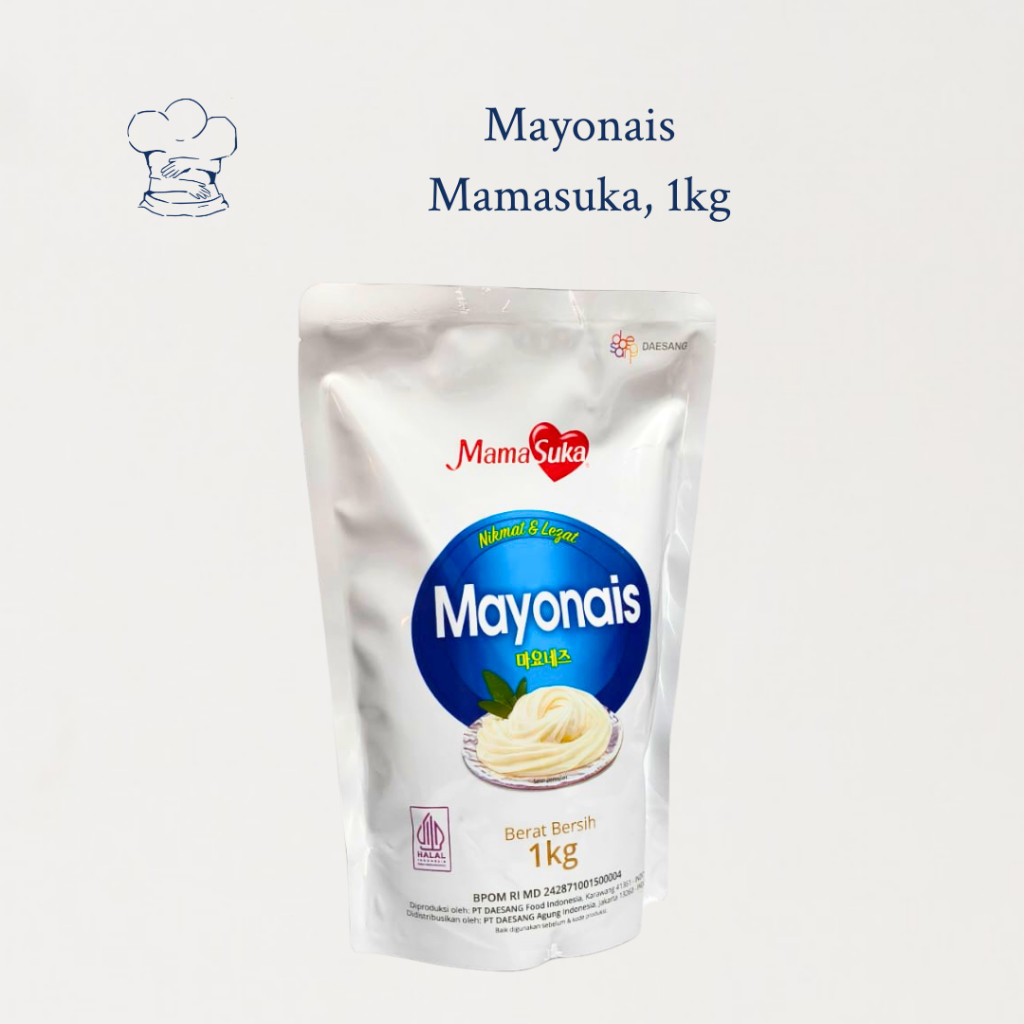 

Mayonnaise MamaSuka 1Kg Murah – Mayonaise Mamasuka untuk Masak dan Baking [EXP DESEMBER 2025]