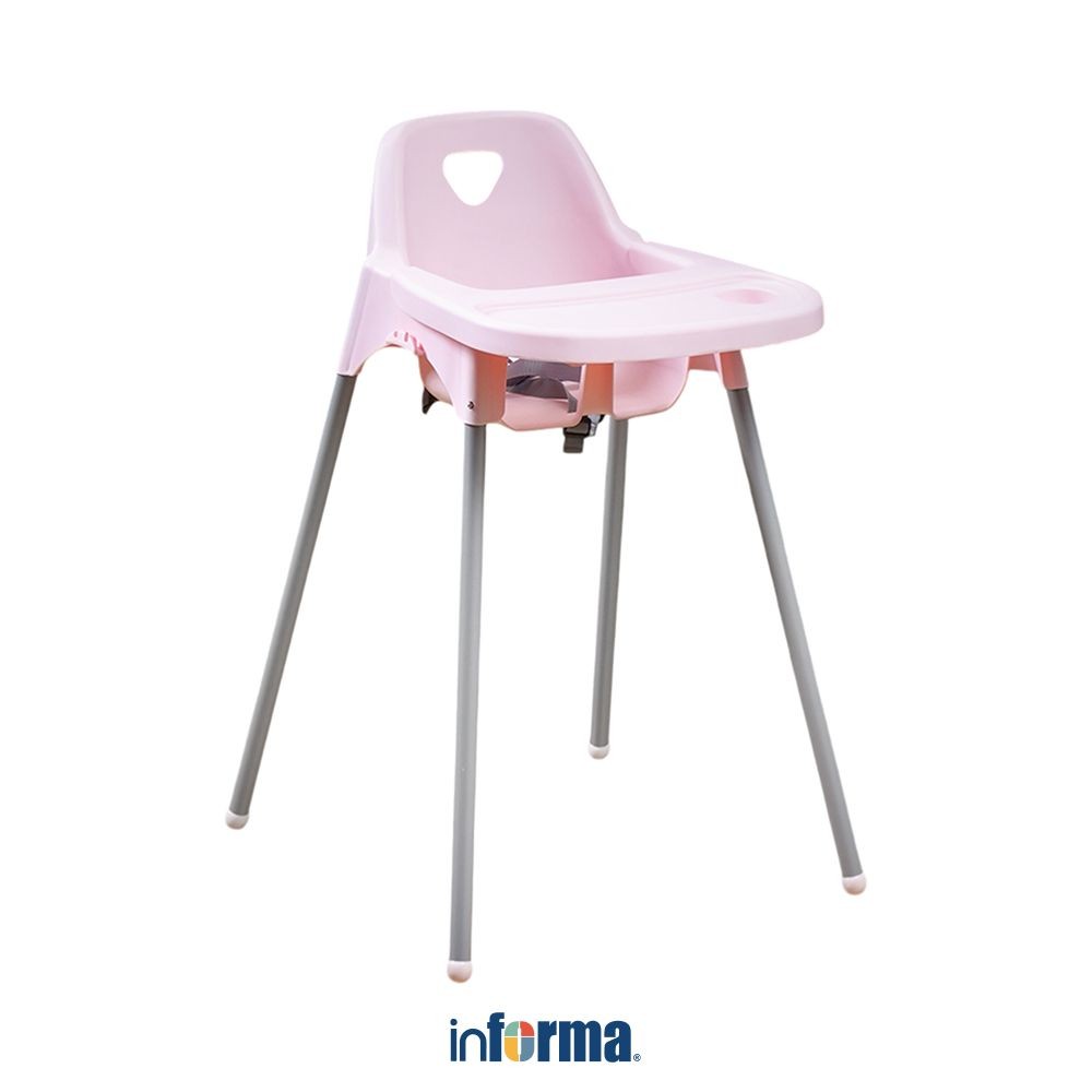 Informa Torry Deux Kursi Makan Bayi - Pink Baby Feeding Chair High Chair Bayi Kursi MPASI Feeding Se