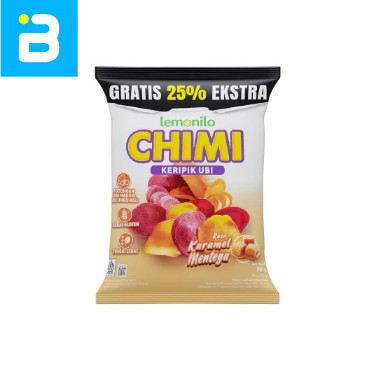 

Lemonilo Chimi Kripik Ubi Karamel Mentega 45G