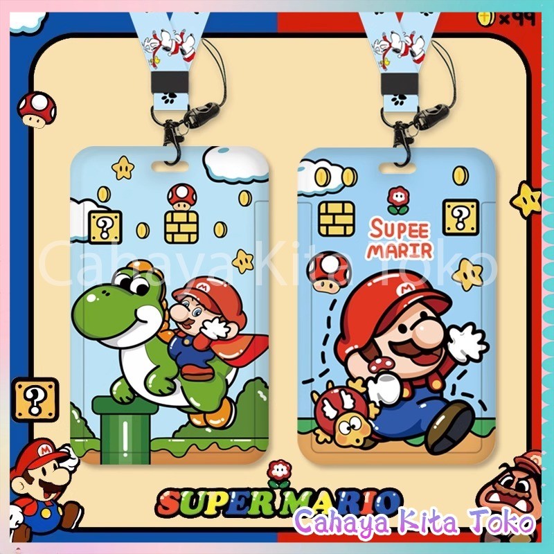 

【Diskon Lebaran】ID CARD HOLDER/SARUNG KARTU/pesanan Hadiah Khusus/SUPPORT HARGA GROSIR/Mario Dinosaurus