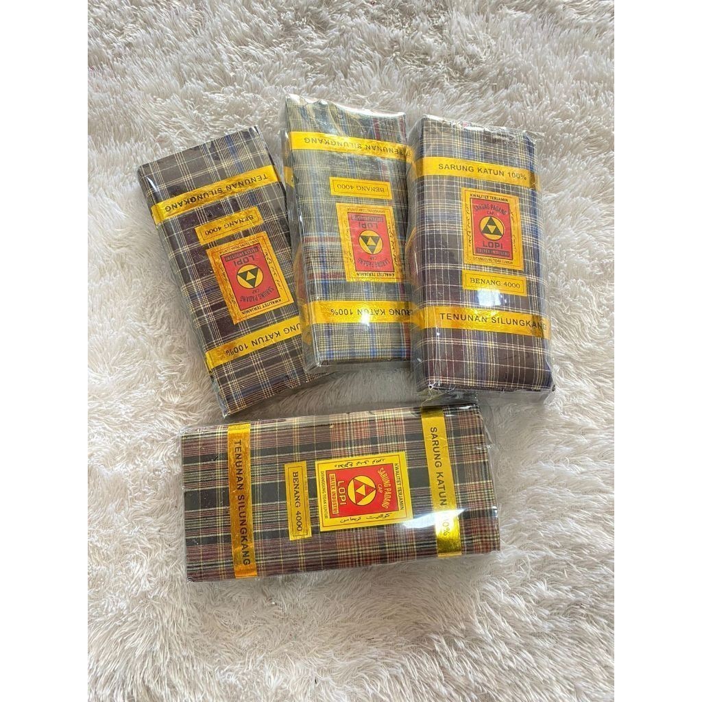 Sarung Pengantin Mandar Hela Lopi Benang 4000 - Sarung Hela Lopi Original / R C