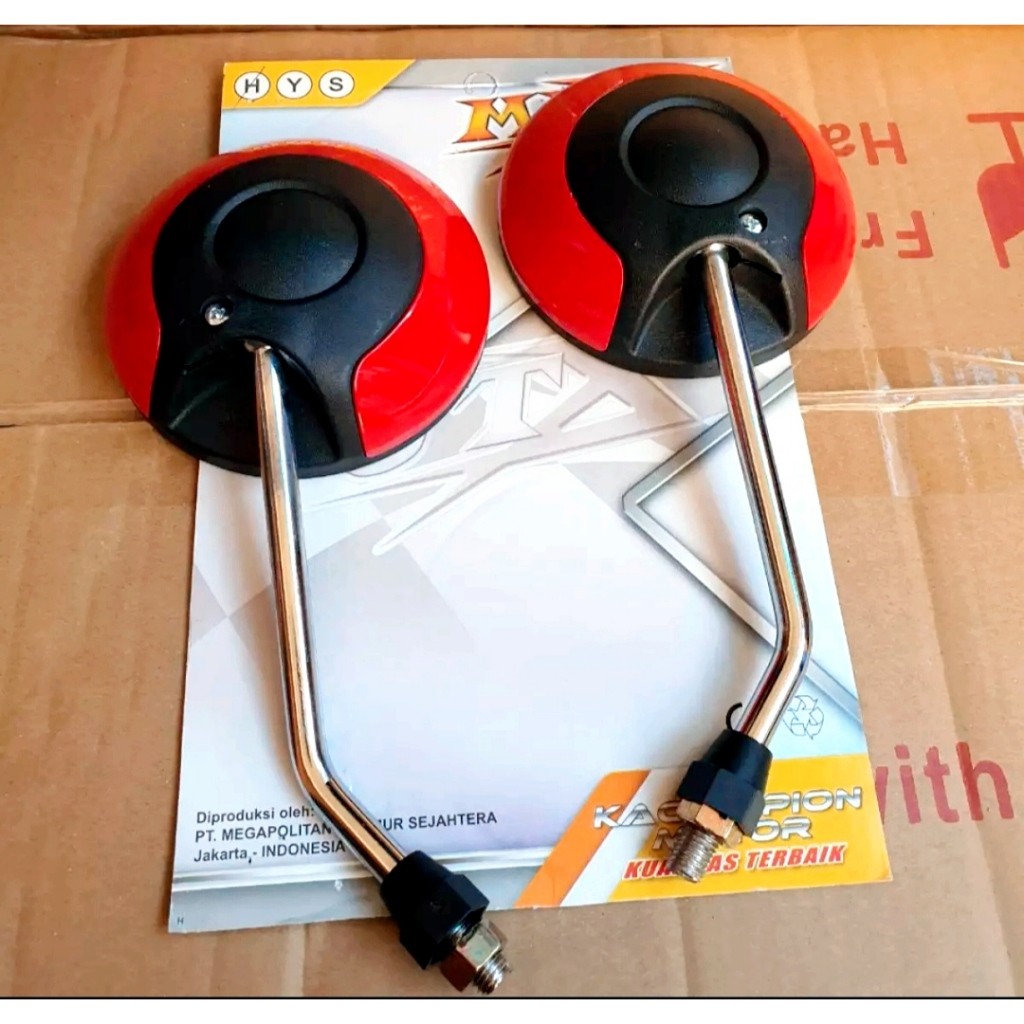 Kaca Spion Motor Honda Scoopy Gagang Chrome Original