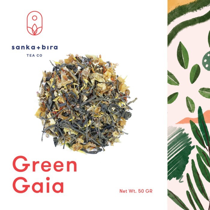 

Sanka+Bira Green Gaia (Green Tea Blend) - Loving The Earth Series - Pouch Loose