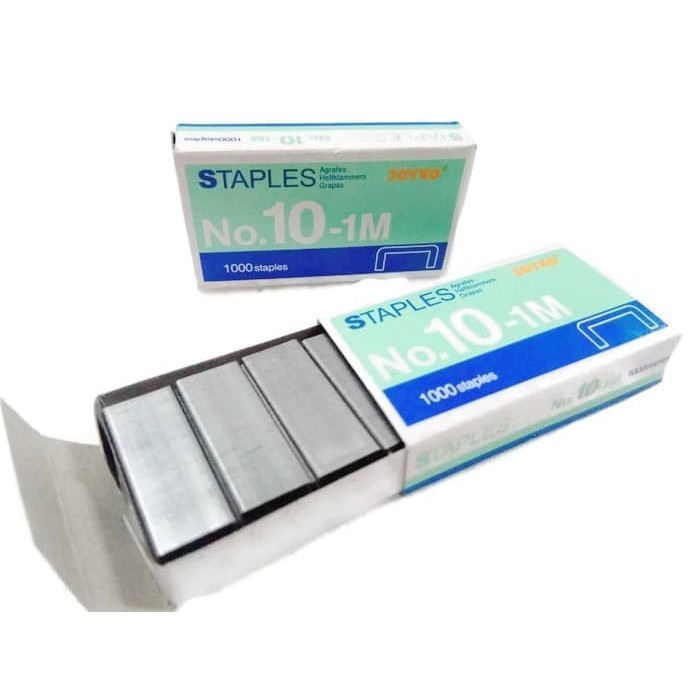 

Isi Straples No.10 -1M / refill steples / isi staples kecil No 10 Joyko Stapler