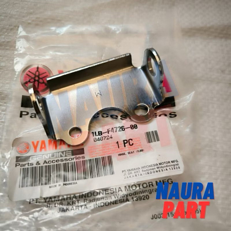 [CHROME] Engsel Jok Mio Original Yamaha Kaitan Jok Pengait Jok Mio Plat Jok Depan Mio Engsel Sadel M