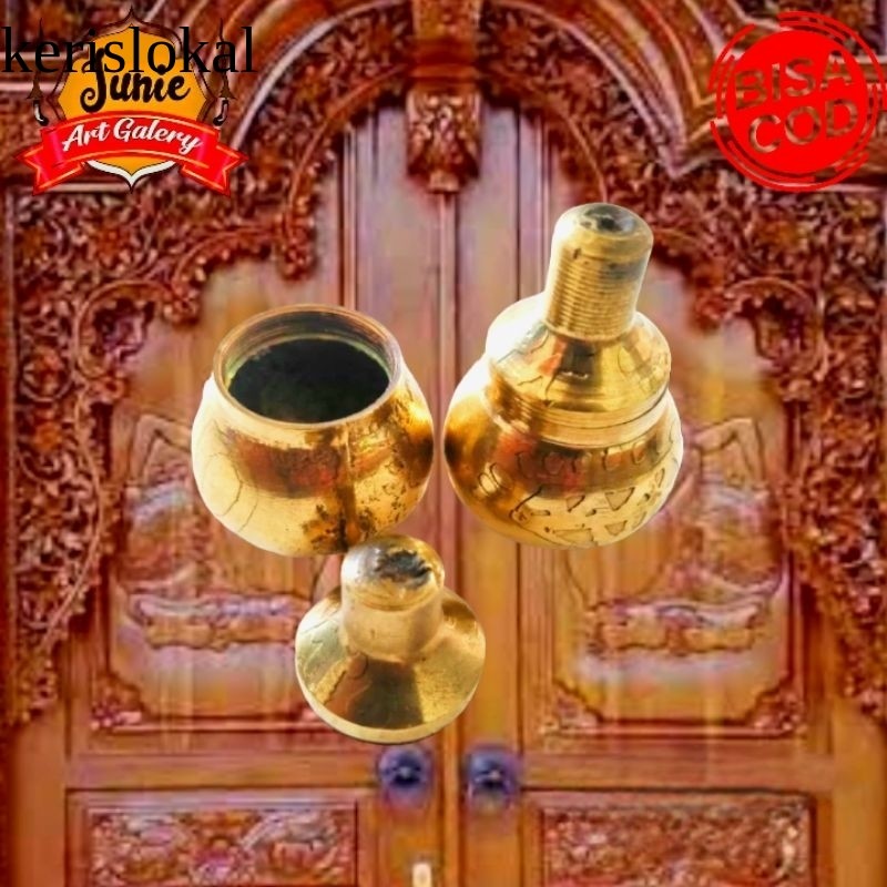 CUPU KUNINGAN BULI BULI KUNINGAN WADAH MD CUPU MANIK kl12