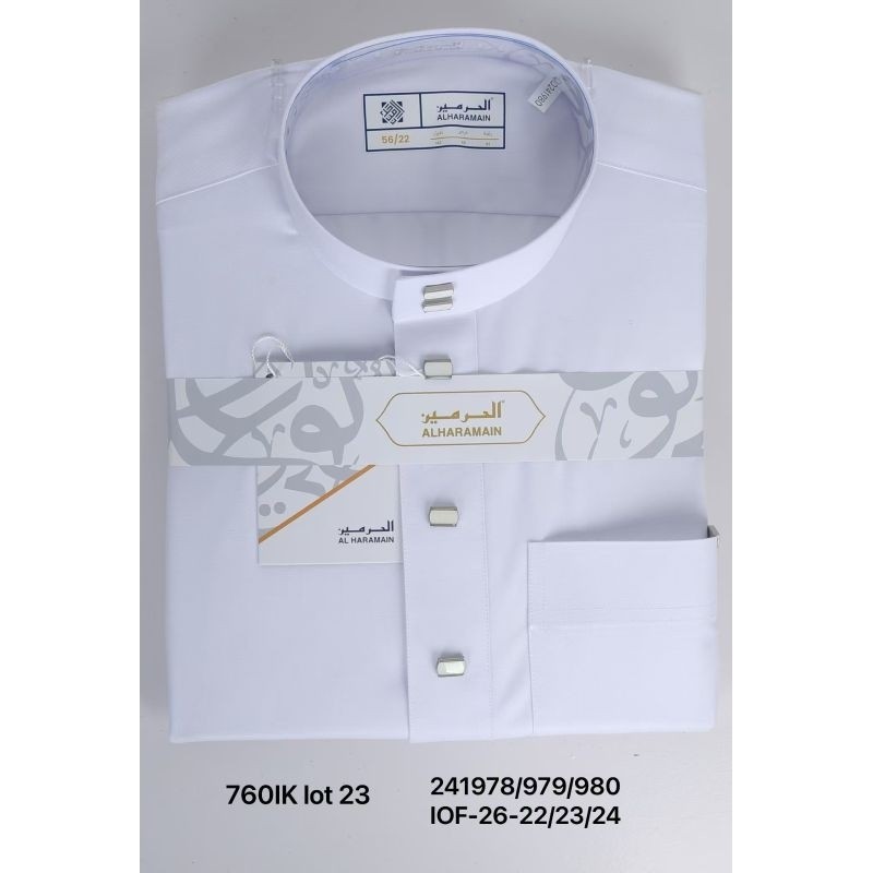 (WOLL) GAMIS AL HARAMAIN PREMIUM NON MANSET BAHAN WOLL REGULER