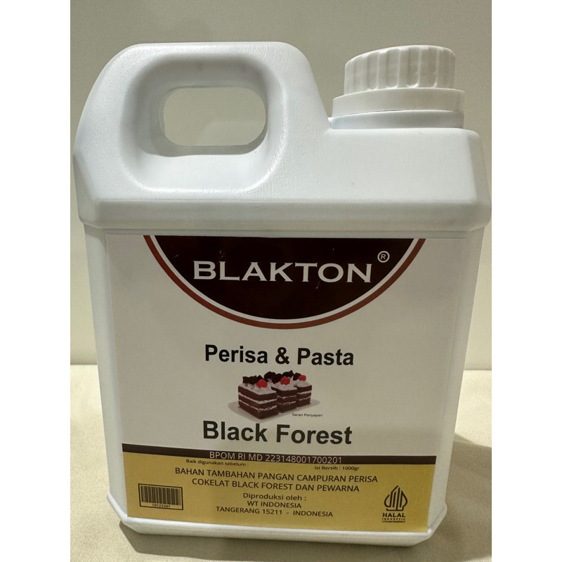 

BLAKTON pasta BF/coklat pasta blackforest 1kg (higly rekomendasi exp.2027)