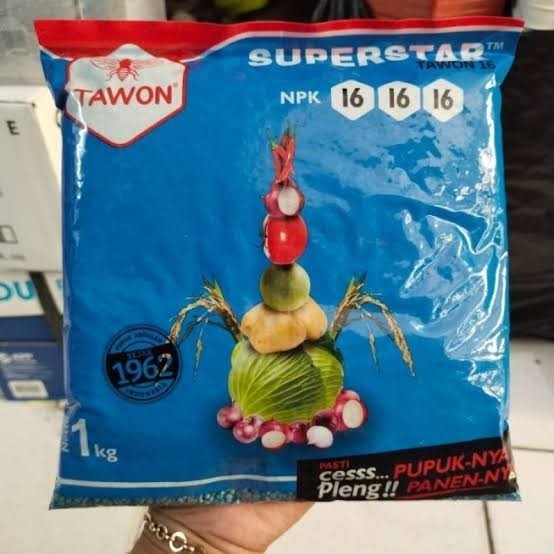 PUPUK 1KG NPK TAWON 161616 PUPUK PERTANIAN